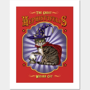 The Great Wizard Cat Posters and Art